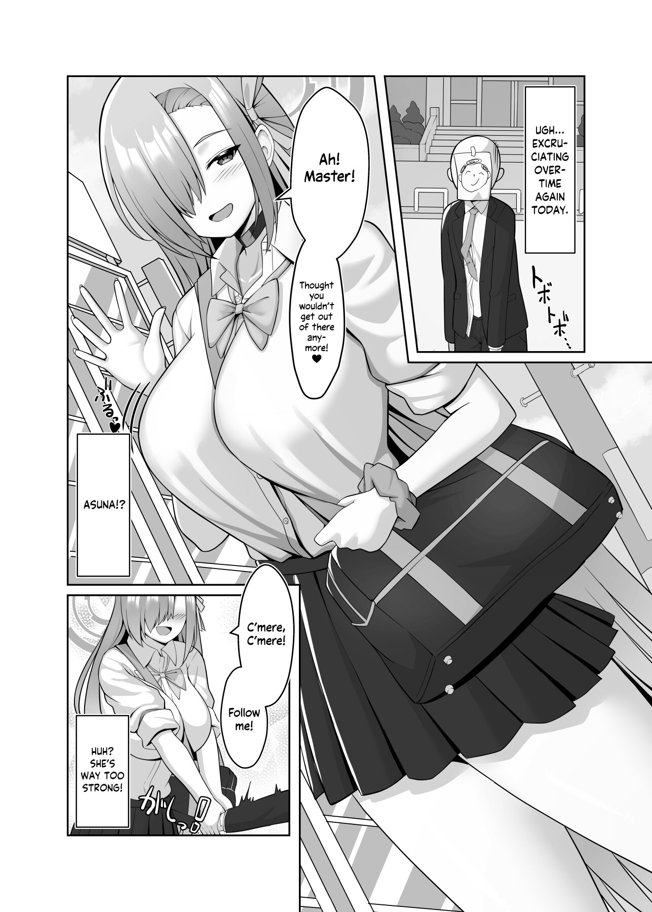 Hentai Manga Comic-Lewd Sex with Ichinose Asuna-Read-2